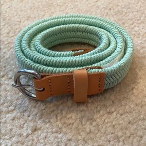Mint green belt